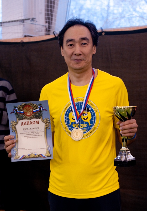 Дамбаев Валерий - 1 место 1-го финала - настольный теннис фото