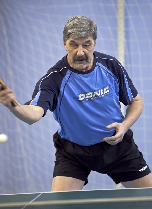 Самый старший Маркевич - настольный теннис фото