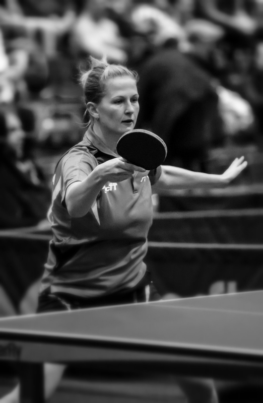 Ольга Баранова - настольный теннис фото