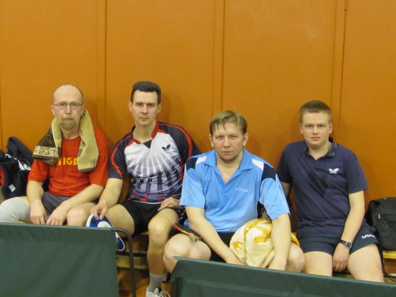 Участвующие и сочувствующие  - настольный теннис фото