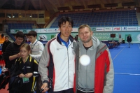 Oh Sang Eun и простой русский н/теннисист Серега Симонов :)