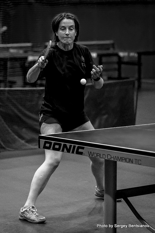 Саша Богомазова - настольный теннис фото