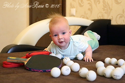 Мальчишка-веселишка - настольный теннис фото