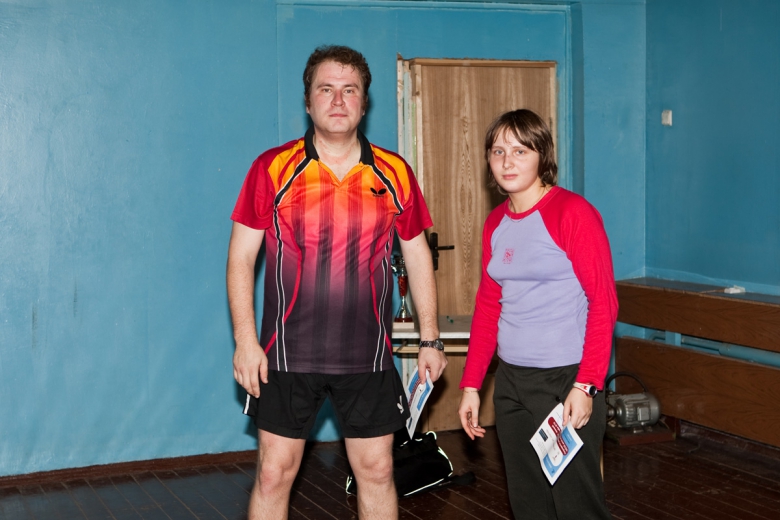 Kulak - Anna, 3-е место - настольный теннис фото