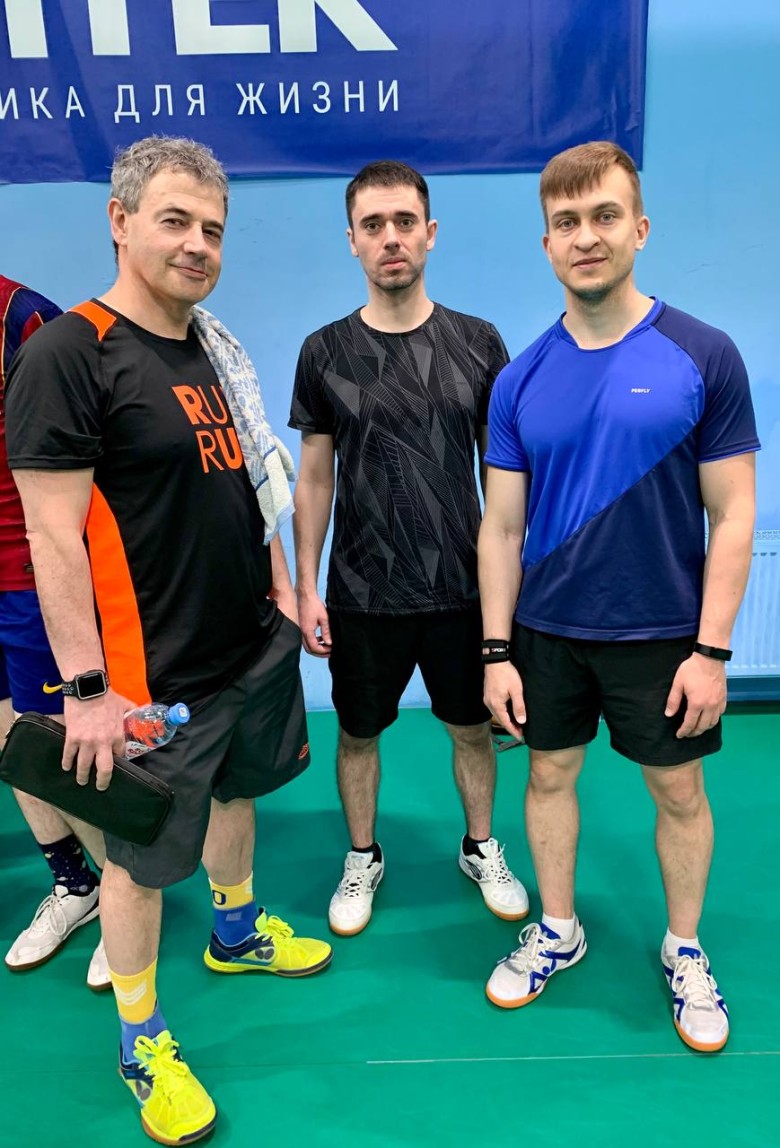Команда Братья Лебрунов - настольный теннис фото