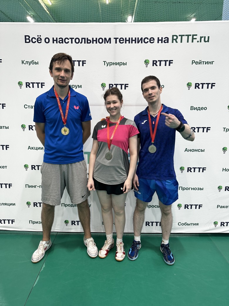 Победители RTTF cup 550 - настольный теннис фото