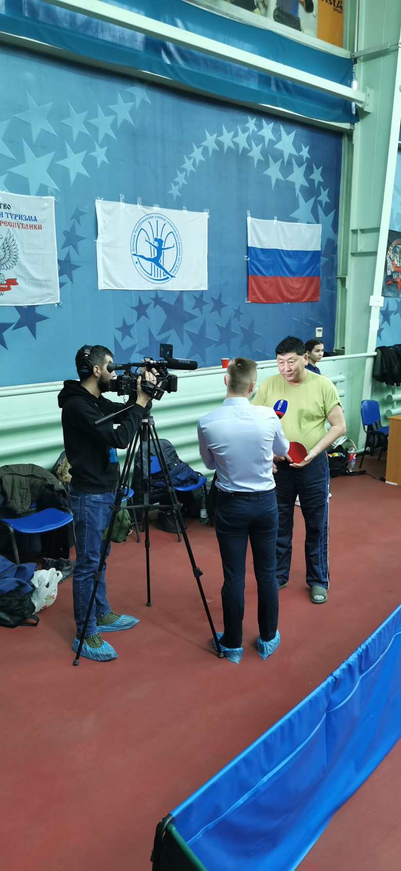 Тренер Бурятии в ДНР  - настольный теннис фото