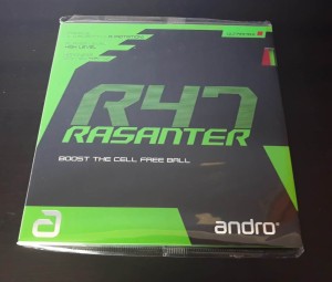 [продано] Накладка Andro Rasanter R47 (red max) Новая