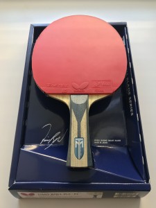 [продано] Продам ракетку в сборе: основание BUTTERFLY Timo Boll ZLC, FL, накладки Tenergy 05. 2,1.