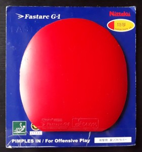 [продано] Накладка Nittaku Fastarc G-1 (red max)