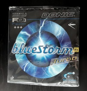[продано] Накладка Donic Bluestorm Z1 Turbo (black MAX+) Новая