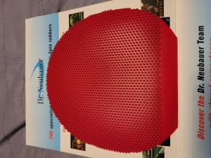 [продано] Продаю обрез 160×154 накладки Dr.Neubauer Aggressor Evo 1,5 mm.Red.