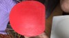 [продано] Продам накладку Дигникс 09с красную 2.1мм в хорошем состоянии, обрез под вискарию 