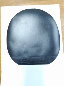 [продано] Накладка donic acuda s2, черная, max толщина