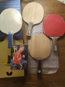 BUTTERFLY Petr korbel Schlagеr carbon no number-Timo boll 30th edition new blade -Butterfly viscaria silver teg