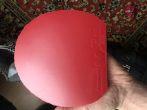 [продано] Продам накладку Дигникс 09с красную Макс толщины обрез под вискарию состояние пробы 
