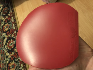[продано] Продам накладку тенерджи 05фх красную 1.9мм обрез под защитную лопасть 