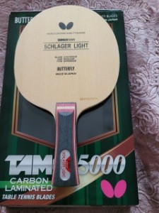 [продано] Продаю основание для настольного тенниса Butterfly Schlager Tamca 5000.Ручка FL,вес-87 гр.Состояние отличное без сколов.