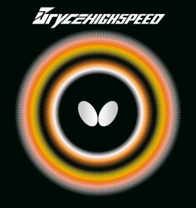 Новая (в упаковке) накладка Butterfly Bryce Highspeed, красная, 2.1 мм. 