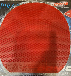 Продаю новый (один турнир)обрез 160×155см накладки Donic Piranja formula tec ox, red 