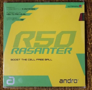 Продаю новую накладку (в упаковке) Andro Rasanter R50. Покупал в Виста спорт. 
