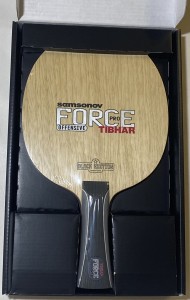 Новое основание Tibhar Samsonov Force Pro Black Edition в коробке