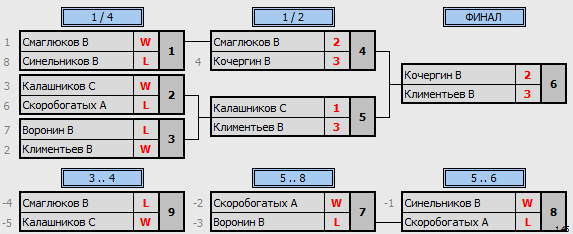 результаты турнира Мытищи